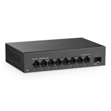 Imagem de Switch de rede YuLinCA 8 portas 2.5GBASE-T com 10G SFP+