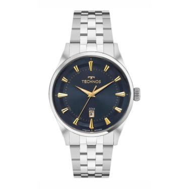 Imagem de Relógio Technos Masculino Ref: 2115uam/1a Classic Prateado