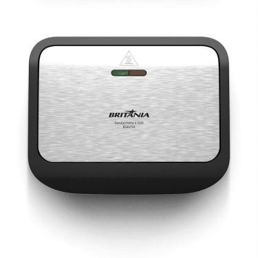 Imagem de Sanduicheira e Grill Britânia  Antiaderente 750W BGR25A