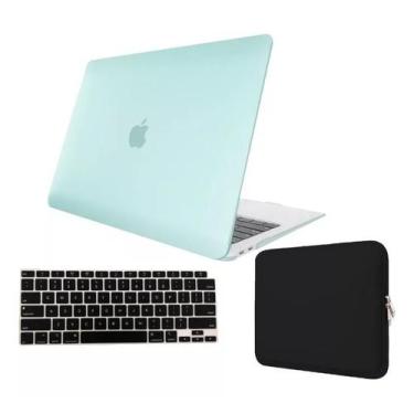 Imagem de Kit Capa Case Compativel Com Macbook NEW AIR 15.3 A2941 A3114 A3241 Co