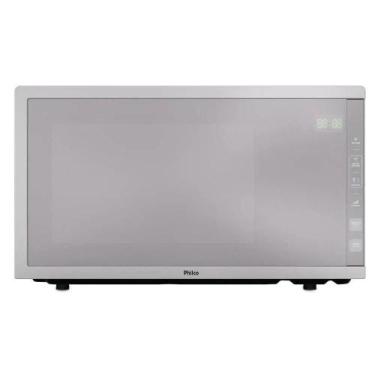 Imagem de Microondas Philco 33L, 1400W, Inox, 127V, Preto Espelhado- PMO38T, Pre
