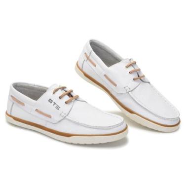 Imagem de Sapato Dockside Masculino Casual Couro Confortável e Estiloso - Donna 