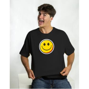 Imagem de Camiseta Algodão Preta Natan Por Aí Feliz