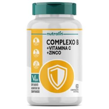 Imagem de Complexo B com Vitamina C e Zinco - 60 Comprimidos - Nutralín-Masculino