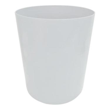 Imagem de Lixeira Cesto De Lixo Redondo 12L Sem Tampa