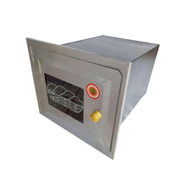 Imagem de Forno Para Fogão a Lenha N°3 Frente Vidro 50x35x30cm