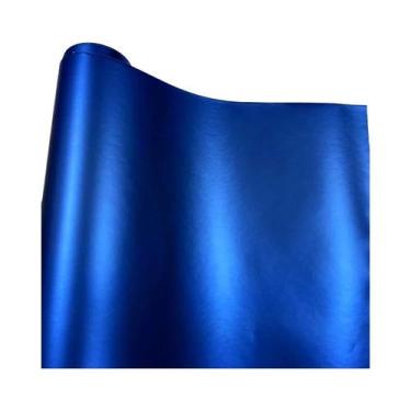 Imagem de Filme Vinílico Cromado Fosco Em 14 Cores, Adesivo Para Carro Sem Bolha