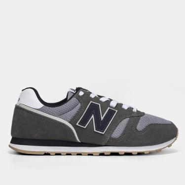 Imagem de Tênis New Balance 373 V2 Masculino, Cinza, 40