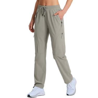 Imagem de Calças de caminhada Hugut Quick Dry Lightweight Cargo UPF 50+ Women