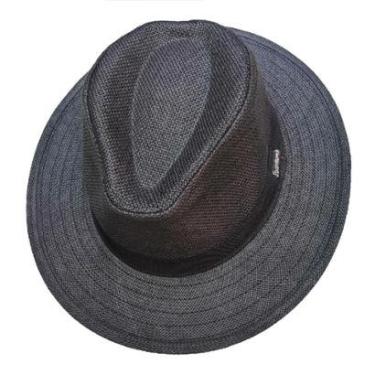 Imagem de Chapéu Masculina Panamá Aba Larga Casual Praia Unissex 60cm-Unissex