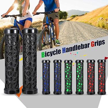 Imagem de Punhos de Guiador Ycle Punhos de Extremidade de Barra de Borracha Antiderrapante