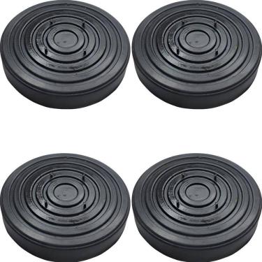 Imagem de Kit 4 Sapata Redonda Para Elevador Automotivo 120Mm Encaixe