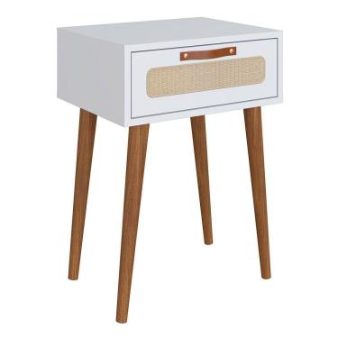 Imagem de Mesa De Cabeceira Retrô - Branca