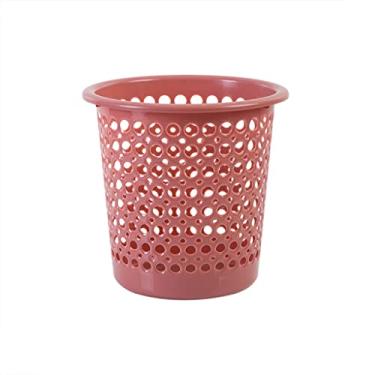 Imagem de Caixote do lixo doméstico Lixeira de plástico para Liviroom Banheiro Cozinha Escritório Cesto de Lixo Cesto de Lixo Lixeira Lixeira / C/28 cm
