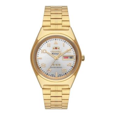 Imagem de Relógio Masculino Orient Automático Dourado 469Gp083F S2Kx