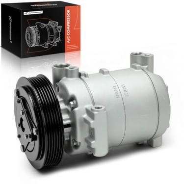 Imagem de A-Premium Compressor De Ar Condicionado Com Embreagem Compatível Nissan Frontier 2.5L 2005-2017, Suzuki Equator 2009-2012, 4.0L 2010-2012, Aspirado Naturalmente, Estilo Cr-14, 6 Ranhuras