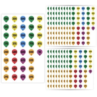 Imagem de Pacote com 20 adesivos de torre de mira de rifle, adesivos narcóticos de ajuste de mira para tiro e caça de precisão, use com cartão de droga, etiquetas de torre se encaixam na maioria das tampas de