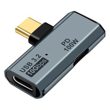 Imagem de Seminer Adaptador USB C OTG, tipo C 100W PD de carregamento para divisor USB C duplo para iPhone 15 Pro Max, Google TV Chromecast 2020, MacBook, Samsung Galaxy S22/S23 (cinza)