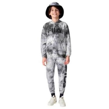 Imagem de Agasalho Fila Letter Sky Infantil-Masculino