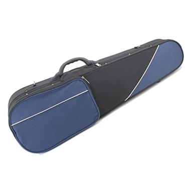 Imagem de Estojo Para Violino Triângulo Oxford Costura Azul E Preto Com Alças Tamanho Completo Estojo de Violino (Color : 4/4)