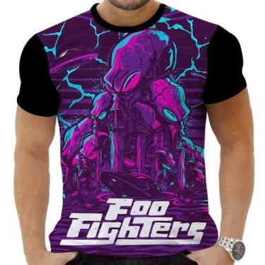 Imagem de Camiseta Camisa Personalizada Rock Foo Fighters Dave Grohl 3 - Obsidia