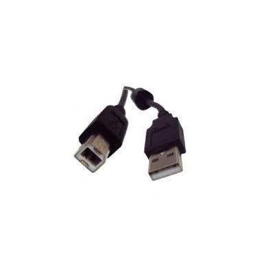 Imagem de Cabo USB A macho x B macho  v. 2.0 com filtro 4,8 M kit c/10 - MKF