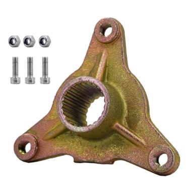 Imagem de Substituição do cubo do eixo da roda traseira de 23 dentes para quadriciclo 10cc 125cc, ATV, Buggy, Go Kart, Trike, Dirt Bike (dourado)