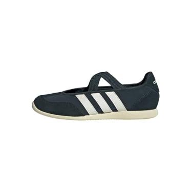Imagem de adidas Tênis feminino Barreda Mary Jane, Aurora Ivy/Off White/Warm Vanilla, 38