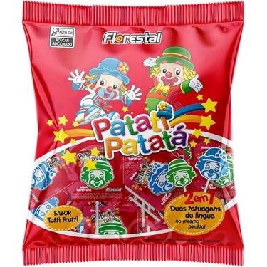 Imagem de Pirulito Patati Patatá, Sabor Tutti Frutti