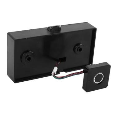 Imagem de Zhjvihx Fechadura de Gabinete Com Impressão Digital, Desbloqueio de Aplicativo Sem Chave Biométrica Inteligente, Fechadura de Gaveta Eletrônica Oculta para Móveis de Madeira,