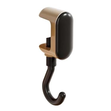 Imagem de Elegante gancho de parede de dopamina preto e branco - casaco monocromático atemporal e cabide de acessórios