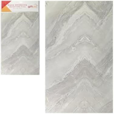 Imagem de Papel de parede decorativo cinza marmorizado, quarto sala, elegante e sofisticado.