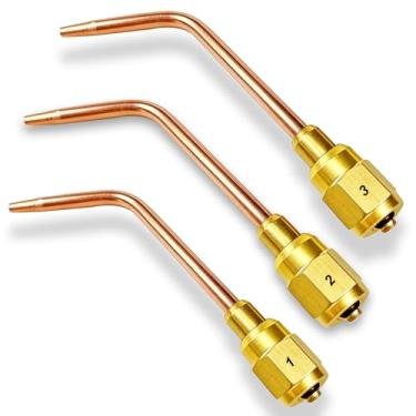 Imagem de Ponta de tocha ponta de soldagem oxi-acetileno série W- série "J", para bocal de soldagem Victor, para pontas de soldagem Victor, série "J" serviço leve para alças de soldagem Victor, séries J-1, J-2