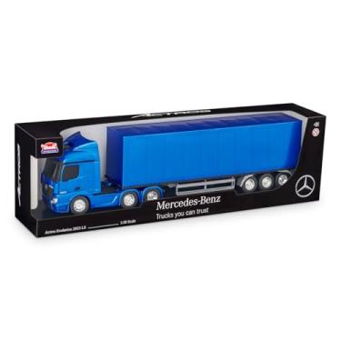 Imagem de Brinquedo Caminhão Miniatura Mercedes Benz Actros Baú (Cores Sortidos)