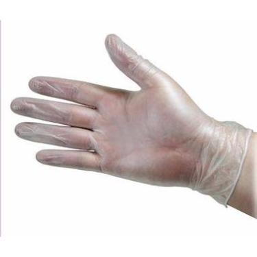 Imagem de Luva Vinil Sem Pó Descartável - Descarpack C/100 Unidades, P