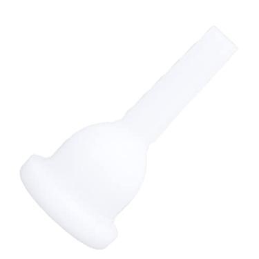 Imagem de Generic Bocal de Tuba de Som Puro Feito de Materiais Ecológicos, para Jogadores Iniciantes e Profissionais, Branco