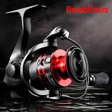 Imagem de Carretilha De Pesca Spinning Para Água Salgada E Doce Rooblinos HT Com