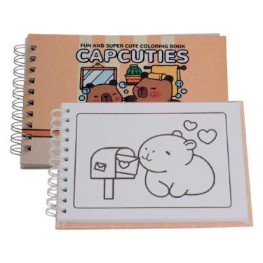 Imagem de Livro Para Colorir Holográfico Boobie Goods Animais Fofos, Capcuties