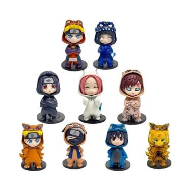 Imagem de Figuras De Ação Naruto Anime Blind Box, Série Pijamas De Sasuke E Kaka