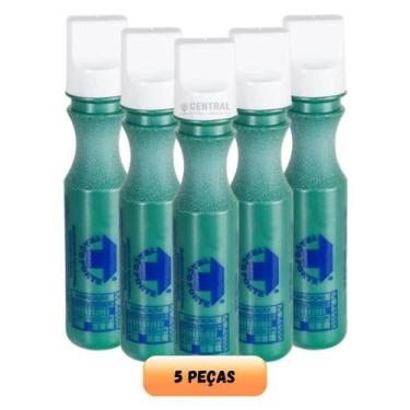 Imagem de Kit 05 Peças Marcador Caneta Riscador Pincel Industrial Traço Forte Pe