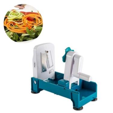 Imagem de Espiralizador de Legumes Dobrável Ralador Tiras finas Prana