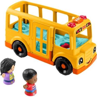 Imagem de FISHER-PRICE Little People Caminhão Escolar Som e LUZ com 2 Figuras