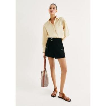 Imagem de Shorts Saia Cargo Em Peach Touch-Feminino
