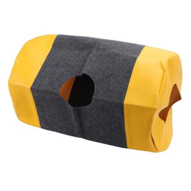 Imagem de AYNEFY Tapete de Couro para Centro de Atividades para Gatos Bolsa de Túnel para Gatos Interativo Centro de Brinquedos para Tapete de Aventura de Brincar Adequado para Apartamentos Pequenos Casas