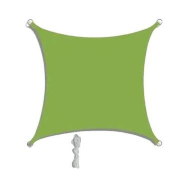 Imagem de Toldo De Sombra Impermeável Em Poliéster Cinza Bege Para Camping E Var