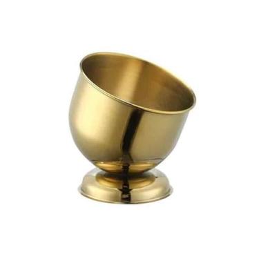 Imagem de Balde de gelo de aço inoxidável chanfrado em barra de gelo champanhe vinho cerveja gelo pellet gelo cubo balde vinho cerveja champanhe balde (ouro)