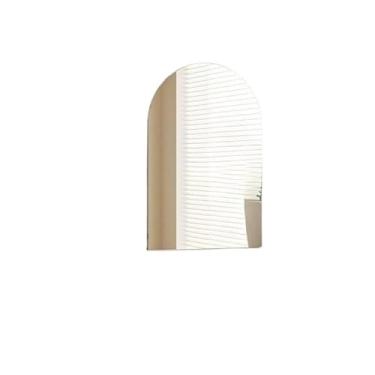 Imagem de Espelhos Lapidado Para Banheiro Sala Quarto espelho com led portatil (Capela 80x50 cm,Led Quente)