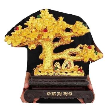 Imagem de Fortune Tree Ornamentos Abertura Loja Presentes Árvore Sala de Estar Decorações Esculturas (Pequeno)