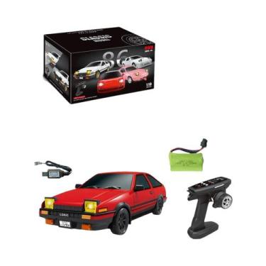 Imagem de Carro De Controle Remoto Em Escala 1:18 Com Giroscópio LED 24G, Brinqu