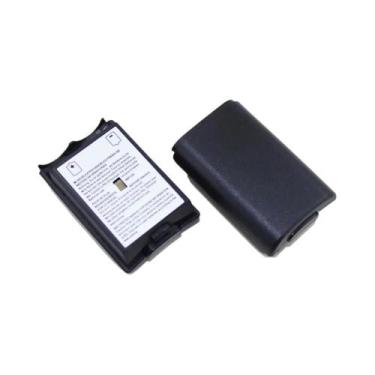 Imagem de Capa De Bateria Branca E Preta Para Controle Sem Fio Xbox 360, Bateria